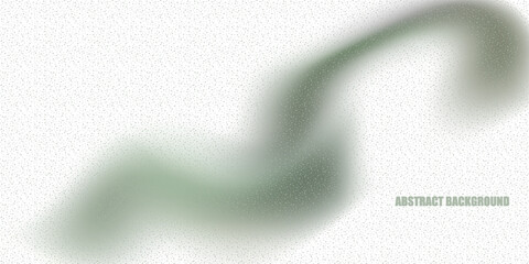 Abstract with soft green nuances. There are wave forms or flows that are connected to each other, creating a dynamic and harmonious impression. feels calm and calming, perfect for creating a peaceful