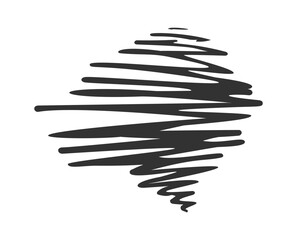 Hand drawn doodle sketchy graphic