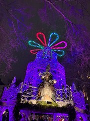 Winter season in Quebec City, Canada 