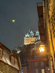 Winter season in Quebec City, Canada 