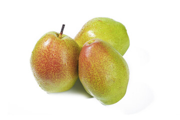 Fresh Crisp Pears with Red Speckled Skin - High Quality Fruit