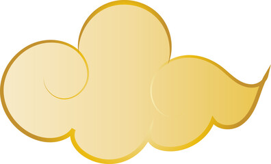 Chinese Cloud Line Art Decorative Ornament