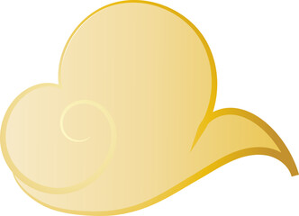 Chinese Cloud Line Art Decorative Ornament