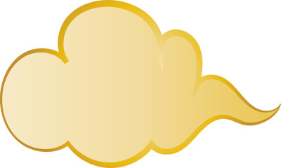 Chinese Cloud Line Art Decorative Ornament