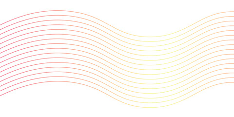 Abstract blue vector wave background with lines and curves