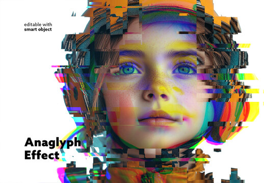 Anaglyph Photo Effect