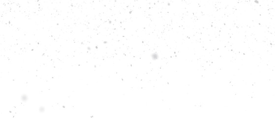 Heavy falling snow overlay transparent PNG 3D render