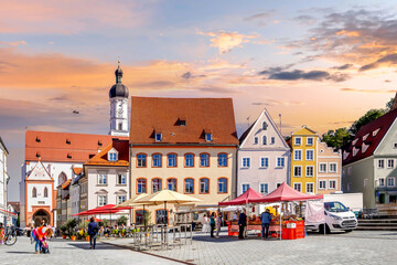 Altstadt, Landsberg am Lech, Deutschland