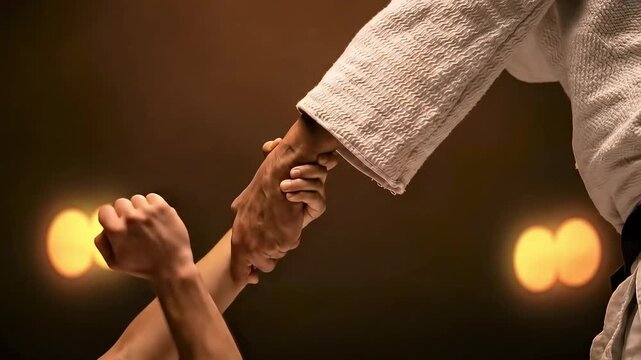 esus Christ Reaching Out Hand to Save and Rescue a Sinner