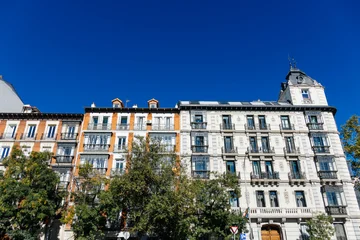 Madrid Salamanca quarter luxury real estate residential building © jjfarq