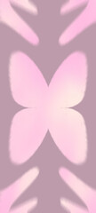 Soft Pink Mauve Pastel Butterfly Gradient Abstract Background for Feminine Branding