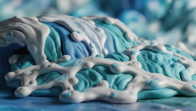 Ocean Wave Sculpture - A Detailed Look at Artistic Ocean Depiction.