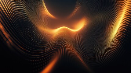 Digital network stream creating dynamic data flow with luminous particles, representing global communication, advanced technology, and abstract visualization of future connectivity concepts