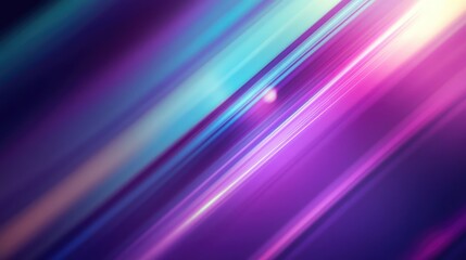 Abstract background presenting vibrant diagonal light streaks creating a sense of speed, fast movement, and digital energy across a gradient of purple, pink, and blue colors