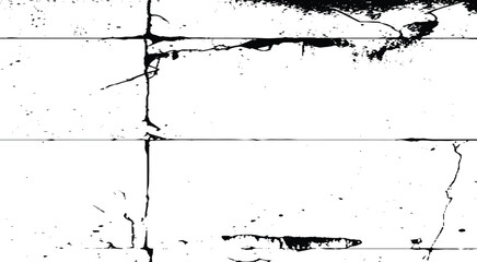 Cracked white wall texture background. 