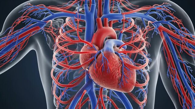 Human Heart Anatomy - A Detailed Look at the Cardiovascular System.