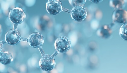 Glass Particles On Light Blue: Exploring The Intersections Of Biochemical, Pharmaceutical, Beauty, And Medical Sciences.