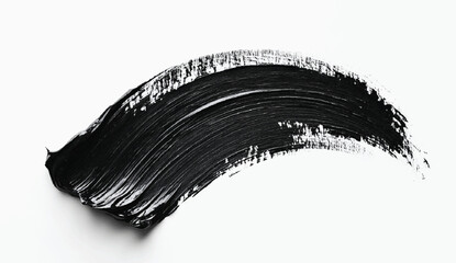 Bold Brush Stroke Design. Ink Stroke Vector Art. Modern Black Brush Stroke. Abstract Ink Brush Vector. Black Paint Stroke Art