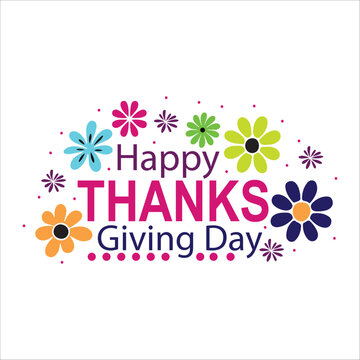 Happy Thanksgiving day vector Design , Print Design , T-shirt Design