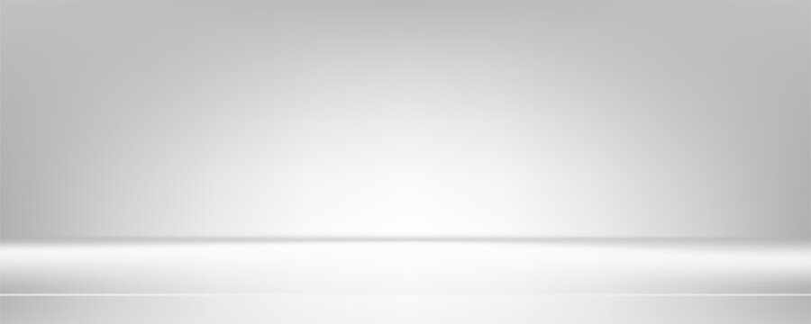 Gray studio background or backdrop 3D room lightbox