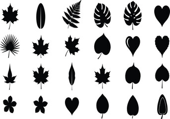 Black Vector Silhouettes Set of Affectionate Young Adult Couples Kissing, Hugging, and Dancing, Illustrating Romance, Celebration, Love, and Dating Lifestyle Concepts for Design Projects.