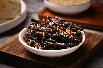 Chifeng Spicy Fried Pork Chunks with Sesame and Cumin