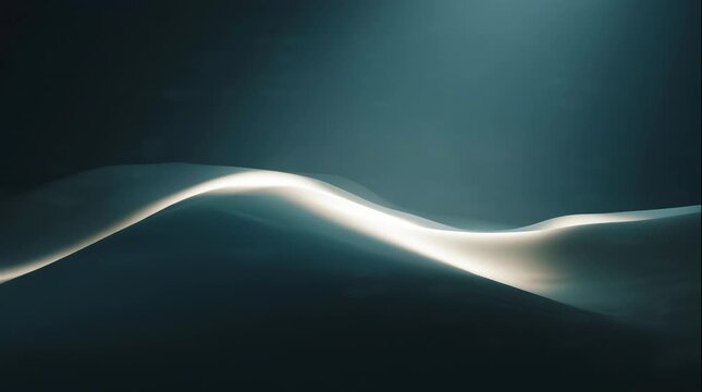 Creating Gentle Abstract Light Waves Across Soft Dunes