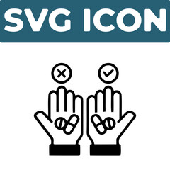 Obraz premium Svg Icon transparent background with editable stroke.