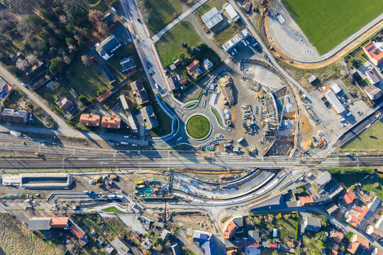 Luftbild L&uuml;bbenau/Spreewald
