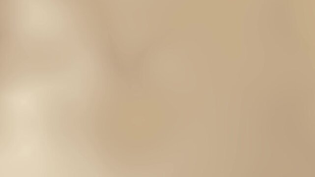 Abstract 4K Seamless Loop Tan Beige and Cream Fluid Flow Color Transition Gradient Motion Background Presentation Template Video Footage