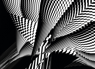 op art modern background, creative dynamic pattern, vector texture