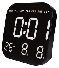 Electronic desktop digital clock