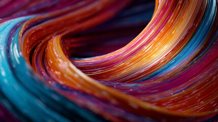 Chromatic Flow Vortex