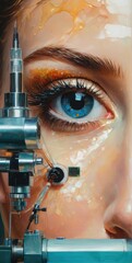 laser correction surgery, equipment, laser beam, patient