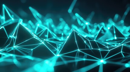 Abstract technology background showing interconnected glowing lines forming a complex mesh, representing data processing, communication, and modern digital technology concepts