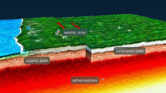 Types of plate motions when plates slide past each othe