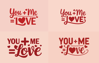 Four variations of a handwritten 