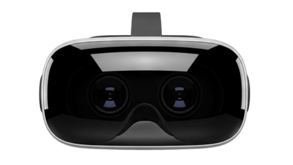 VR Headset Isolated on White Background