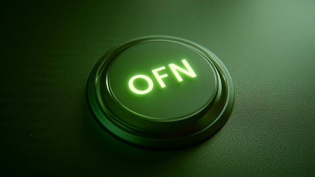 Illuminated OFN and OFF Buttons - A Visual Toggle.