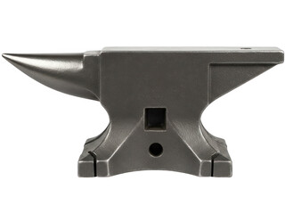 Blacksmith anvil metalwork tool isolated on transparent background