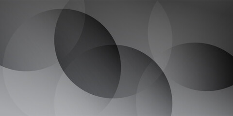 Elegant dark gray overlapping circles create a modern, sophisticated abstract background. Perfect for web design, presentations, business, or minimal branding projects