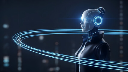 3d rendered illustration of a human head