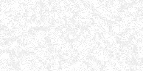 Minimal vector topo paper lines Topographic contour lines grid map seamless pattern. Geographic mountain relief. Abstract lines background. Contour maps. illustration, Topo contour map design.