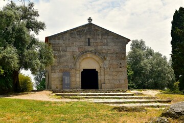 La chapelle de Saint Michel du Ch&acirc;teau &agrave; Guimar&atilde;es au Portugal