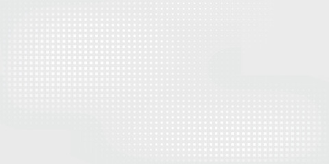Vector dot white gray wave light technology texture background. Abstract big data digital concept art simple. Eps 10 vector