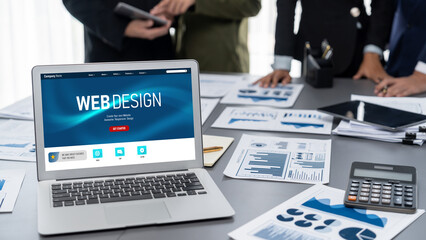 Website design software provide brisk template for online retail business and e-commerce