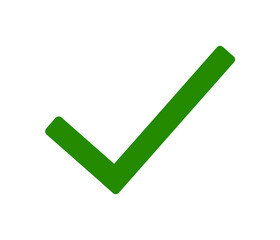 green check mark right tick sign and symbol png