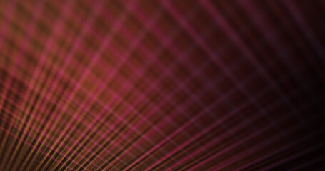 Abstract futuristic grid of glowing lines in purple tones forming a digital background.