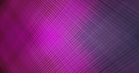 Abstract futuristic grid of glowing lines in purple tones forming a digital background.