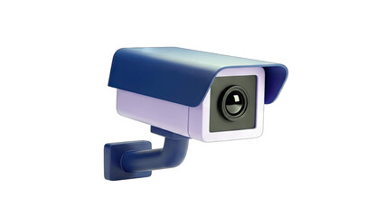 CCTV Camera Isolated on White Background